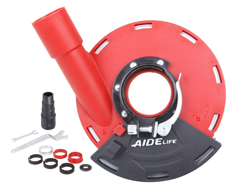 Aidelife Dust shroud for angle grinders,Universal 5 inch - Image 1